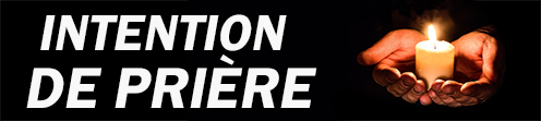 Déposer une intention de prière